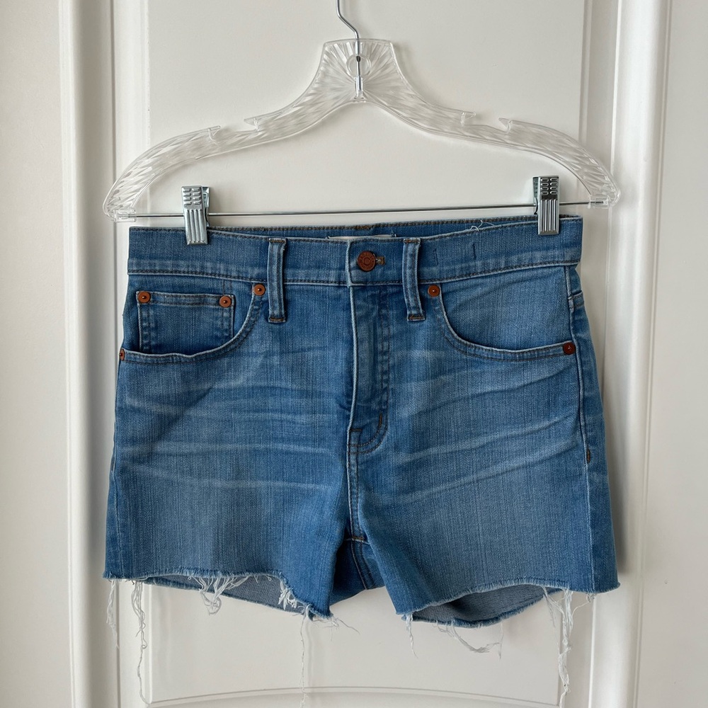 Madewell Cali Demi-Boot Jean shorts